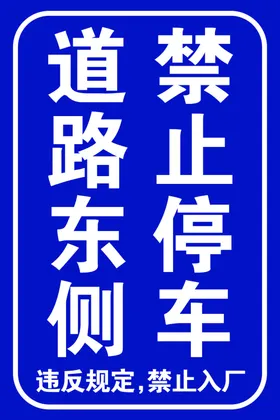 禁止停车