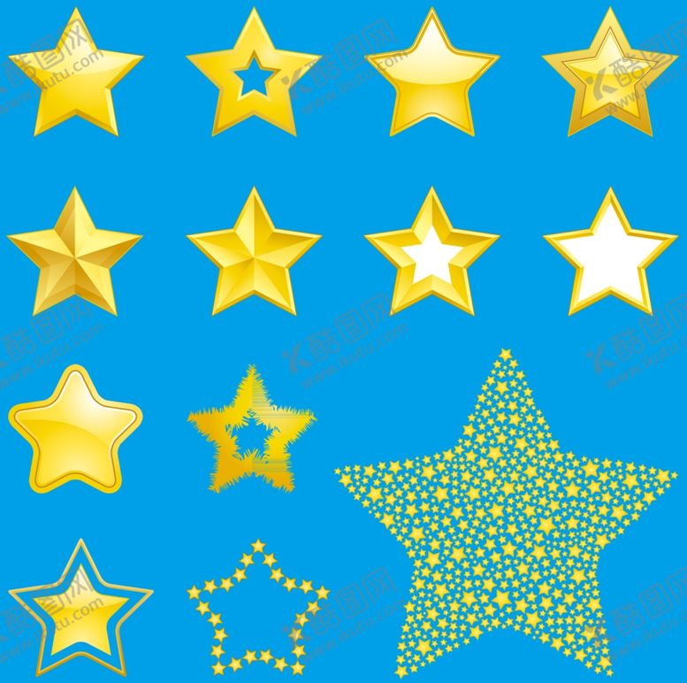 编号：96217509280002383178【酷图网】源文件下载-五角星