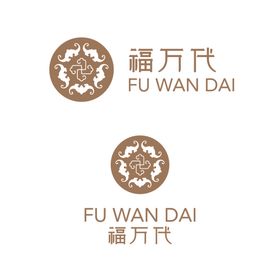 天艺古建福万代公司标志logo