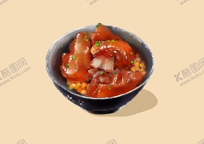 编号：92802802051135518074【酷图网】源文件下载-手绘猪脚饭