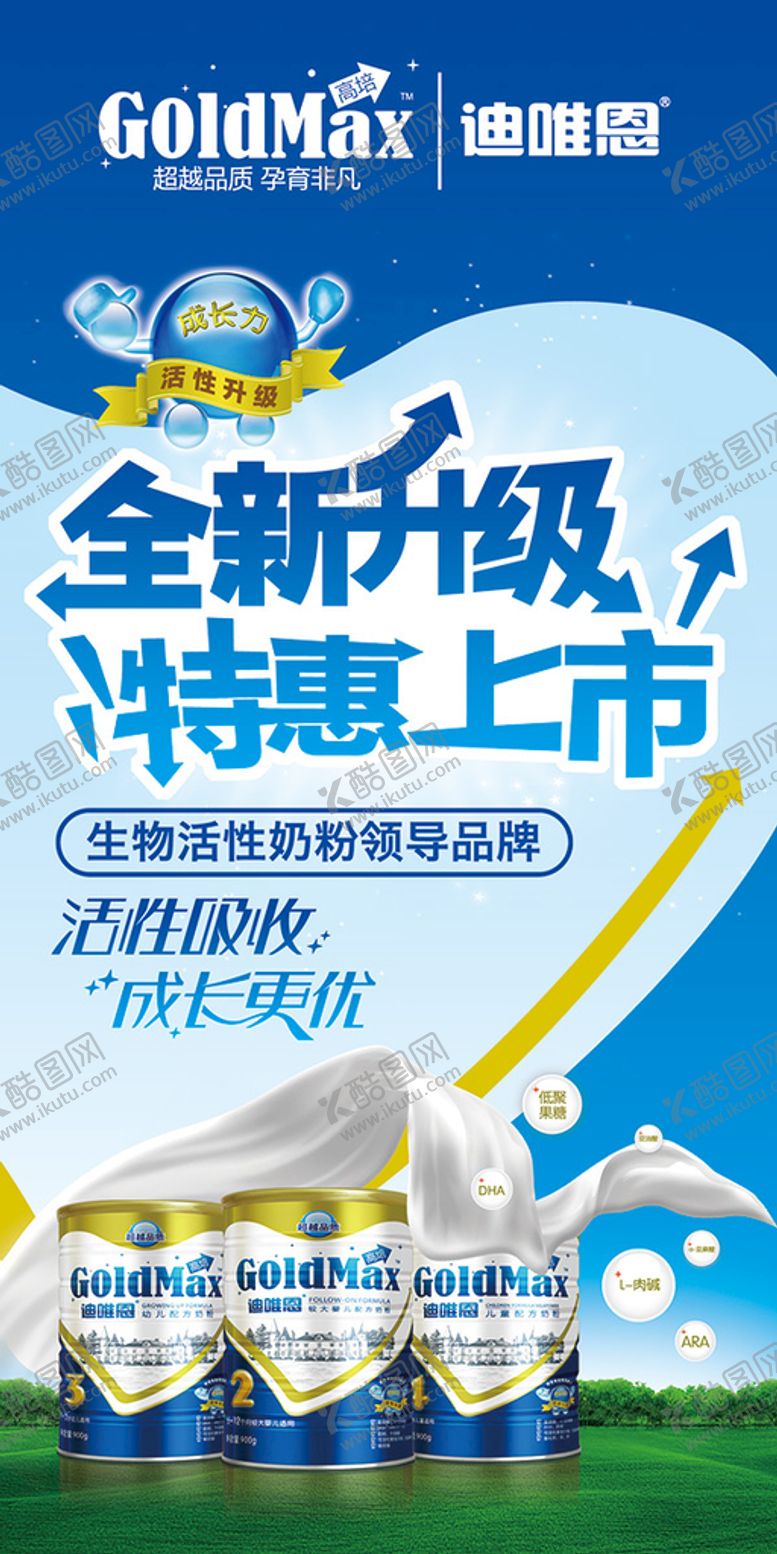 编号：95128009141105243278【酷图网】源文件下载-奶粉宣传海报