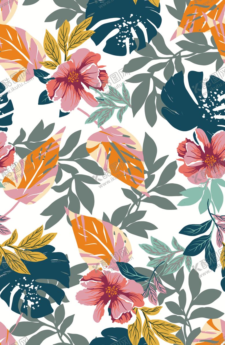 编号：73831304032122026334【酷图网】源文件下载-热带花