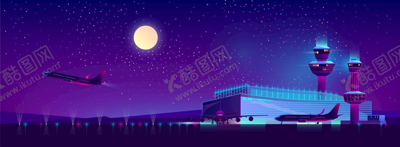 编号：96724809251522284971【酷图网】源文件下载-科幻城市剪影
