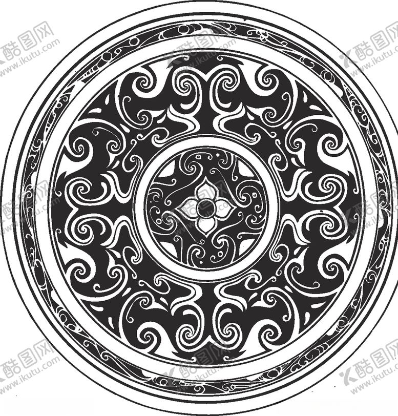 编号：89406010032123538915【酷图网】源文件下载-镂空花图案