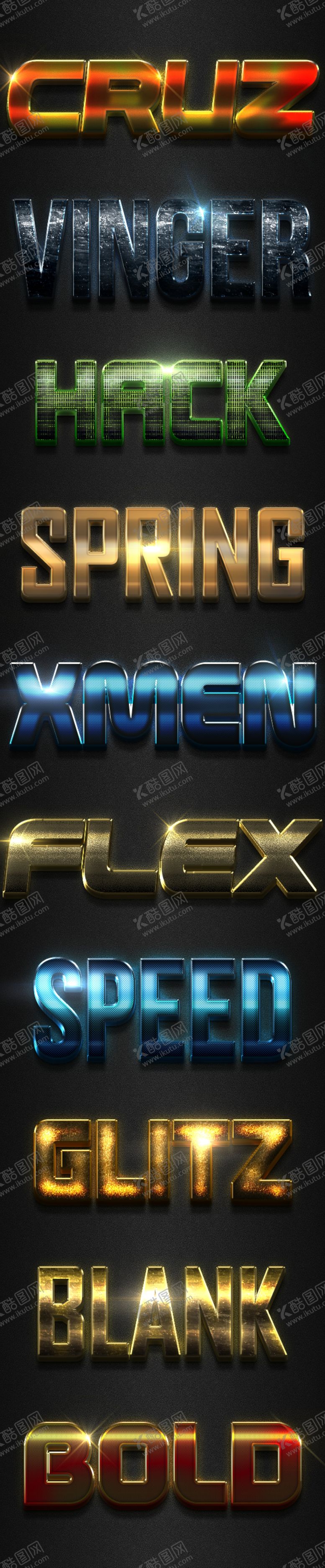 编号：79082309202238239104【酷图网】源文件下载-3D特效字体 