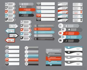 多样网页导航栏设计元素