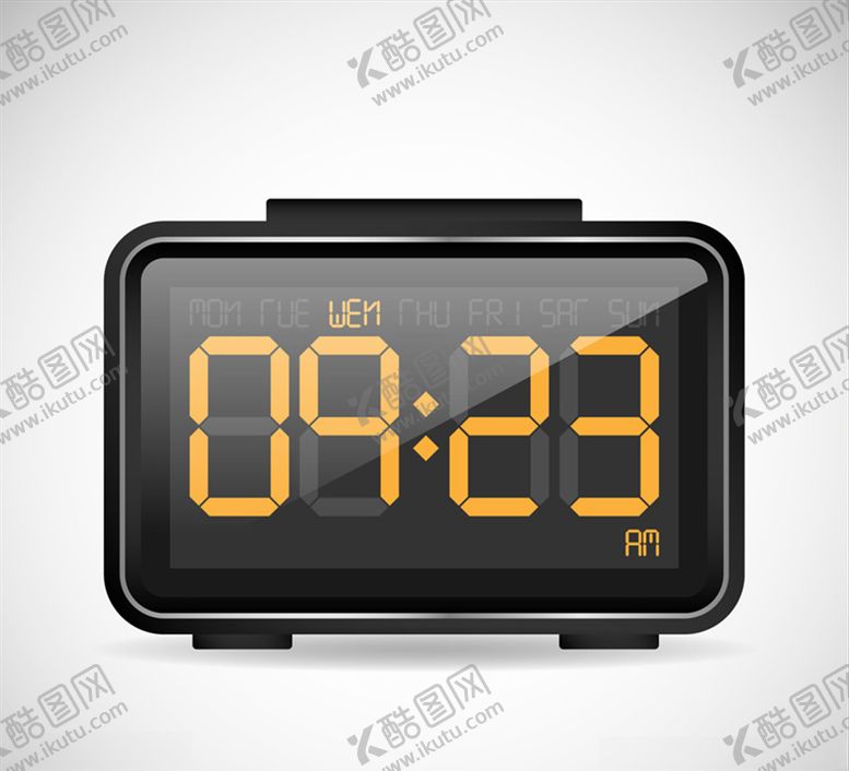 编号：62560610291450205546【酷图网】源文件下载-电子钟