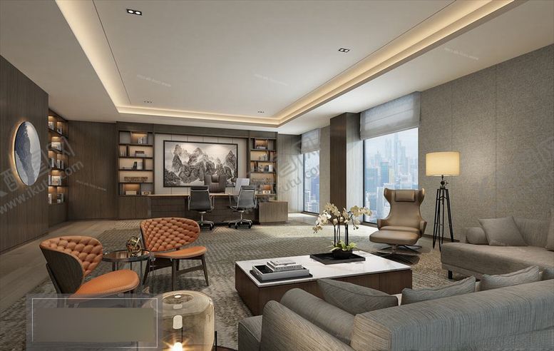 编号：48997410281647478857【酷图网】源文件下载-经理办公室