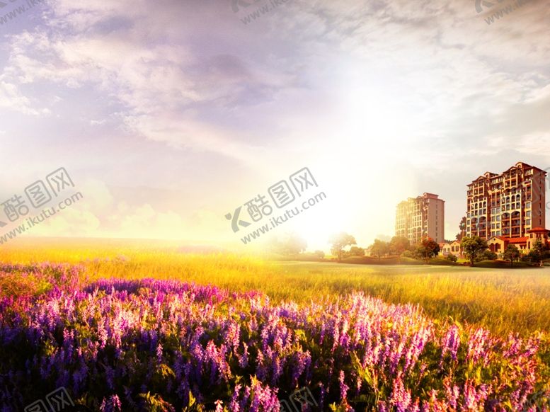 编号：12327410050812543443【酷图网】源文件下载-地产海报