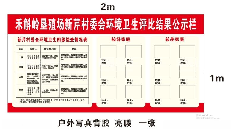 编号：51210103190416197105【酷图网】源文件下载-禾斛岭垦殖场新芹村委会环境卫生