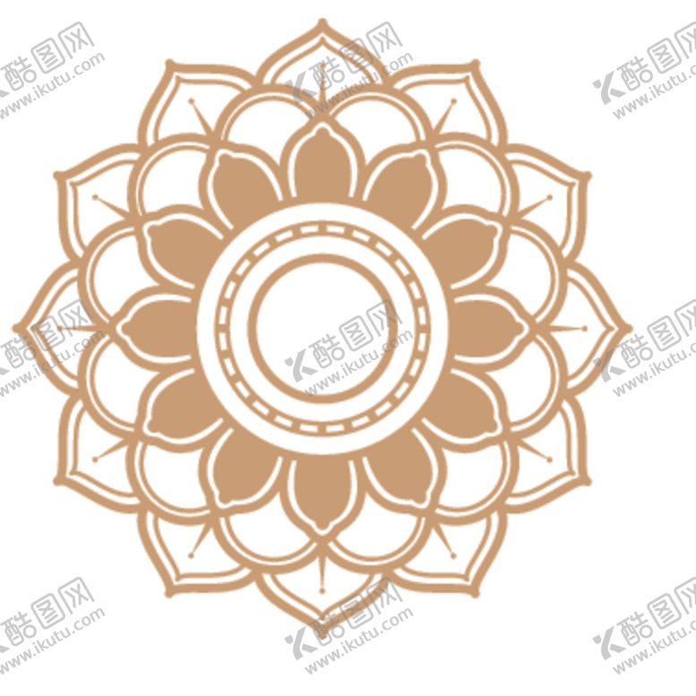 编号：80802610051204266145【酷图网】源文件下载-创意金色花纹图案设计