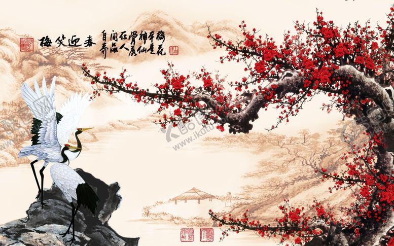 编号：37427105112303295761【酷图网】源文件下载-装饰画背景墙