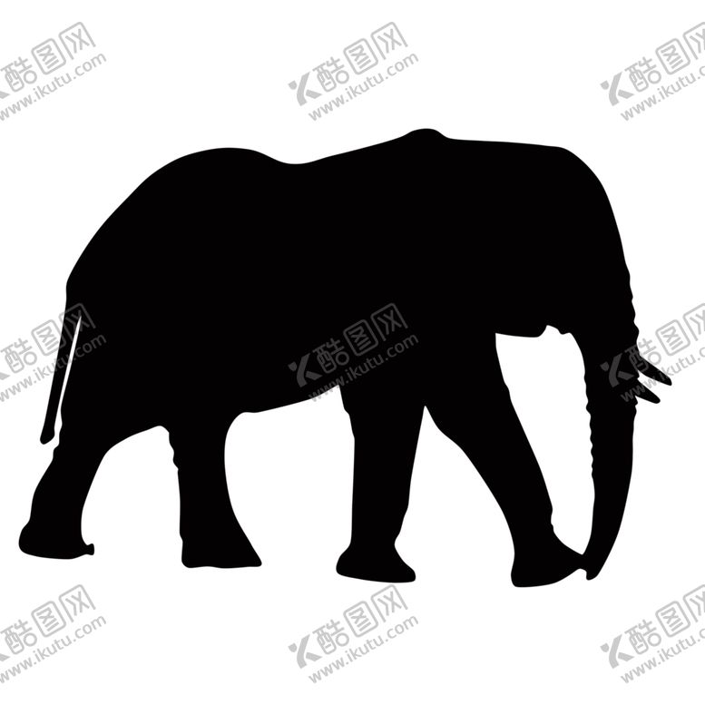 编号：61053009120528302659【酷图网】源文件下载-动物剪影