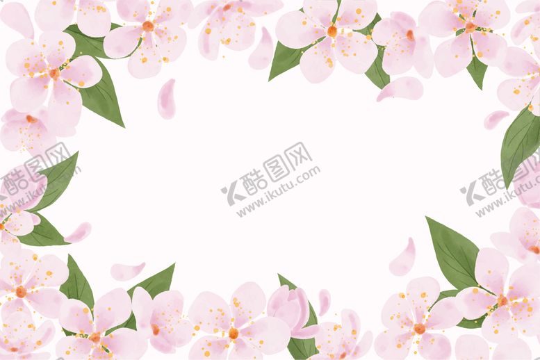 编号：78105409150448328597【酷图网】源文件下载-粉色樱花背景唯美浪漫