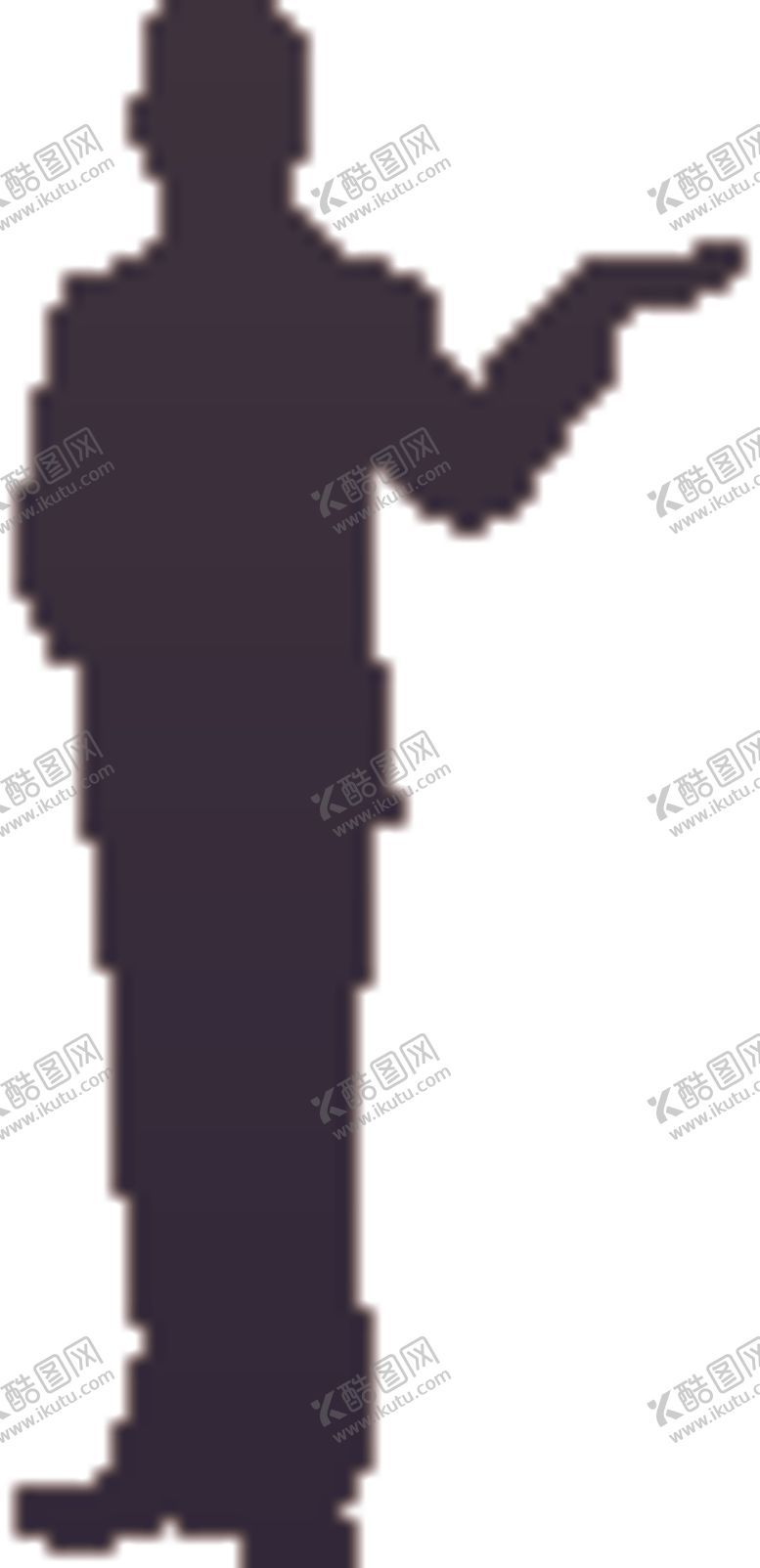 编号：18563606242149202813【酷图网】源文件下载-商业人物剪影