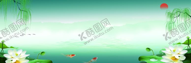 编号：90010502150715532876【酷图网】源文件下载-荷花背景