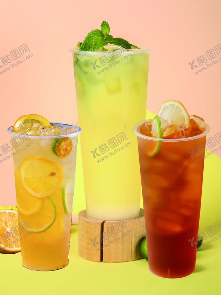编号：75703504202147563027【酷图网】源文件下载-柠檬红绿茶