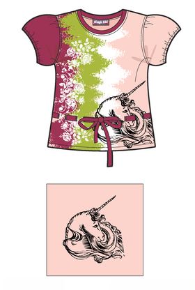 动物组合印花