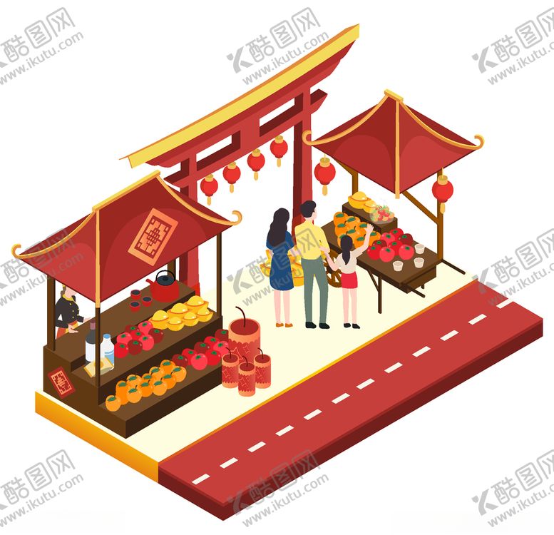 编号：82119303131219262097【酷图网】源文件下载-红色喜庆新年春节