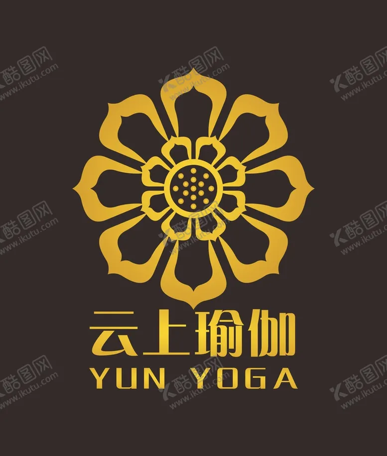 编号：26517101310052343427【酷图网】源文件下载-瑜伽公司LOGO