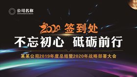年会展板