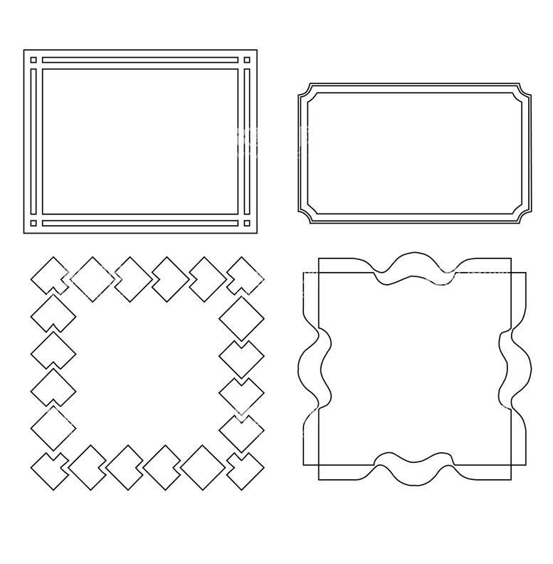 编号：94517209171117386035【酷图网】源文件下载-简约边框