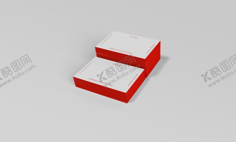 编号：55291710041001173328【酷图网】源文件下载-擦红边的名片样机图片