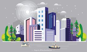 城市插画