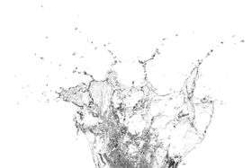 水花四溅