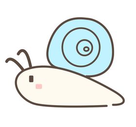 手绘卡通蜗牛