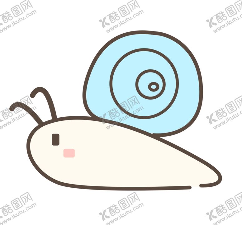 编号：14587205161014432197【酷图网】源文件下载-手绘卡通蜗牛