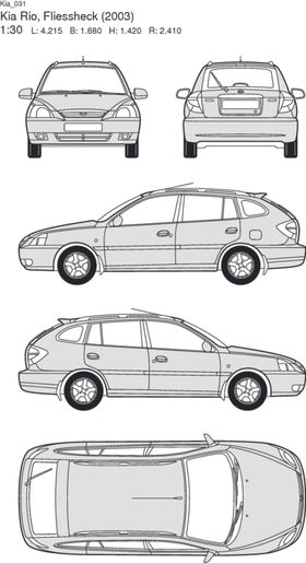 手绘家用轿车