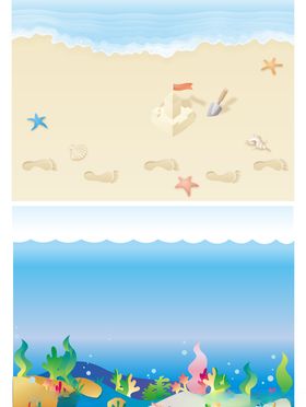 海滩海底