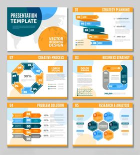 商务演示模板设计展示