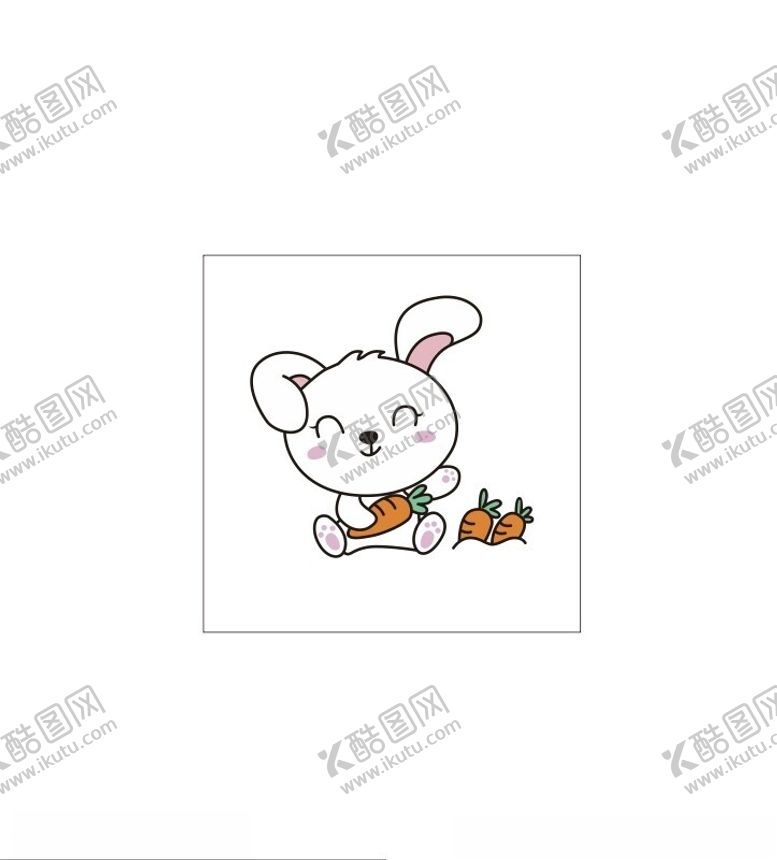 编号：50750711281301008579【酷图网】源文件下载-矢量兔子
