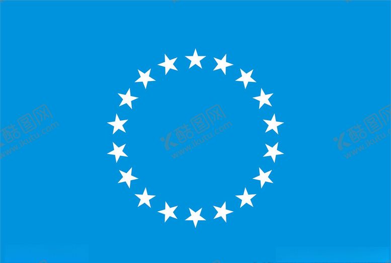 编号：12879409270443127501【酷图网】源文件下载-环状五星矢量素材