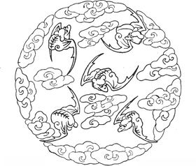 镂空花图案