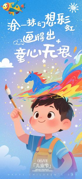 六一儿童节海报设计
