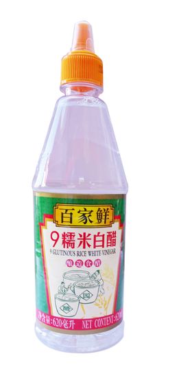 百家鲜9糯米白醋620ml