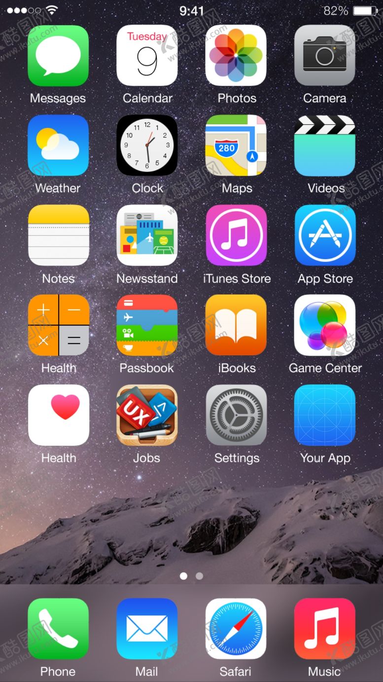 编号：72958109220903554111【酷图网】源文件下载-手机图标模板