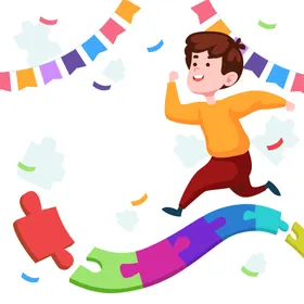 拼图相关合作团结团队