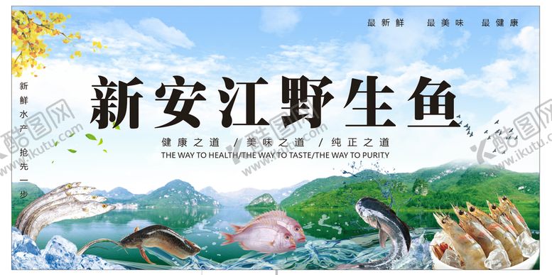 编号：88533201150649429324【酷图网】源文件下载-新安江野生鱼