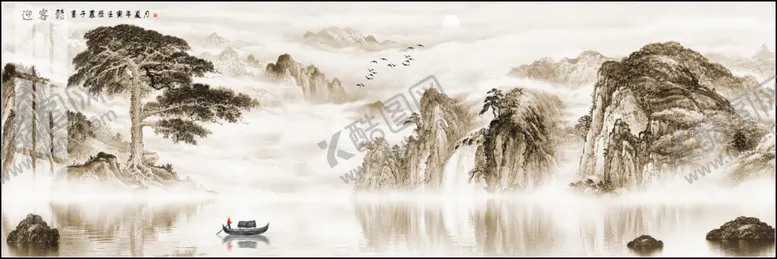 编号：53981401210113015061【酷图网】源文件下载-山水画