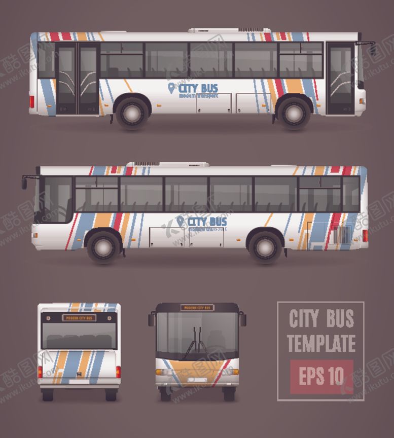 编号：85988009120241076773【酷图网】源文件下载-bus公交车