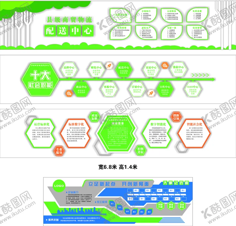 编号：71982609141737103214【酷图网】源文件下载-企业文化墙形象墙logo