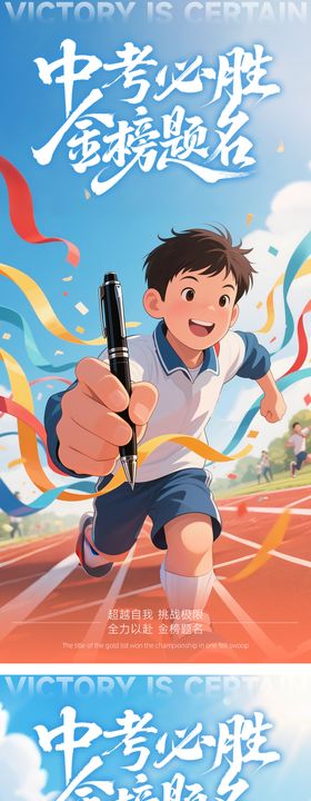 中考海报