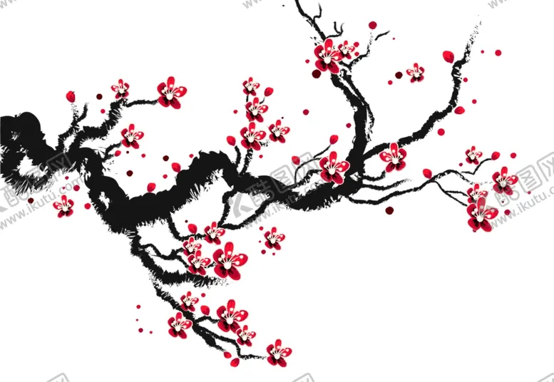 编号：43078601291132061956【酷图网】源文件下载-梅花素材 
