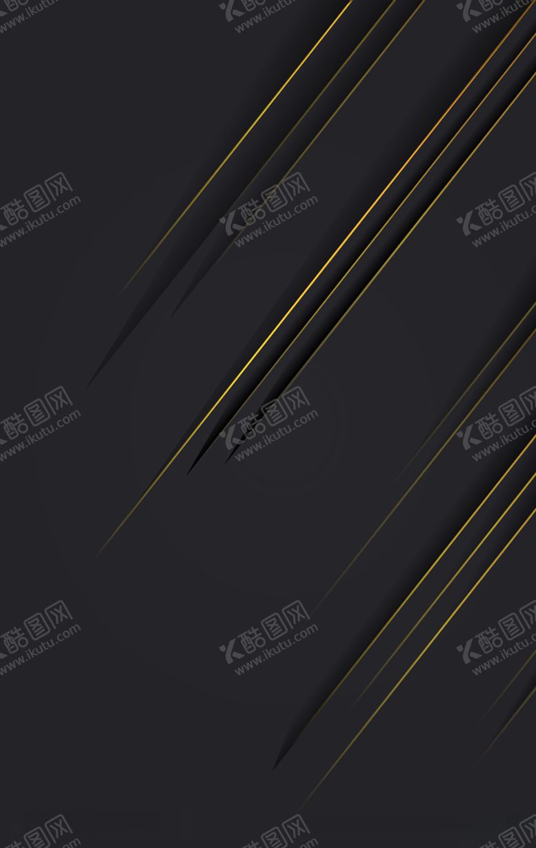 编号：88676610112113149477【酷图网】源文件下载-矢量抽象多角线金色线条背景