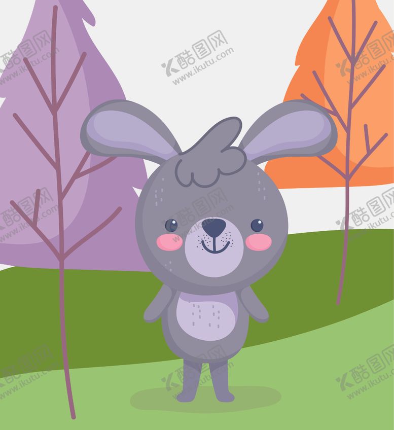 编号：86697206281327459874【酷图网】源文件下载-卡通动物