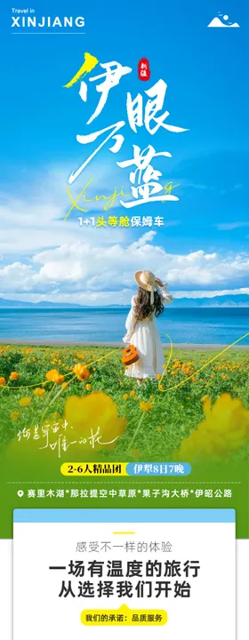 春季新疆杏花旅游电商详情页